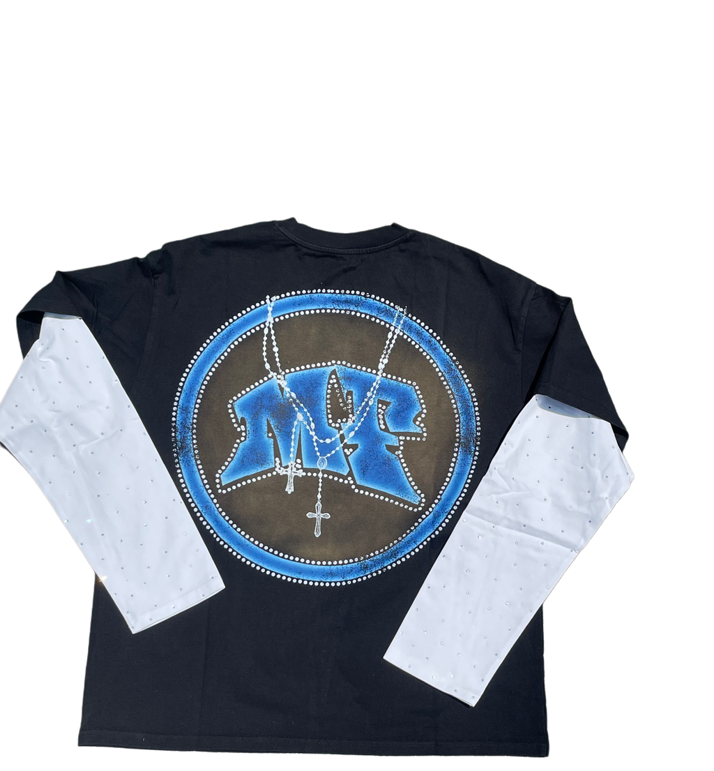 MISFITS ONLY RHINESTONE LONGSLEEVE