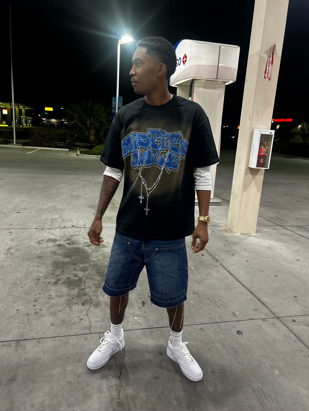 MISFITS ONLY RHINESTONE LONGSLEEVE