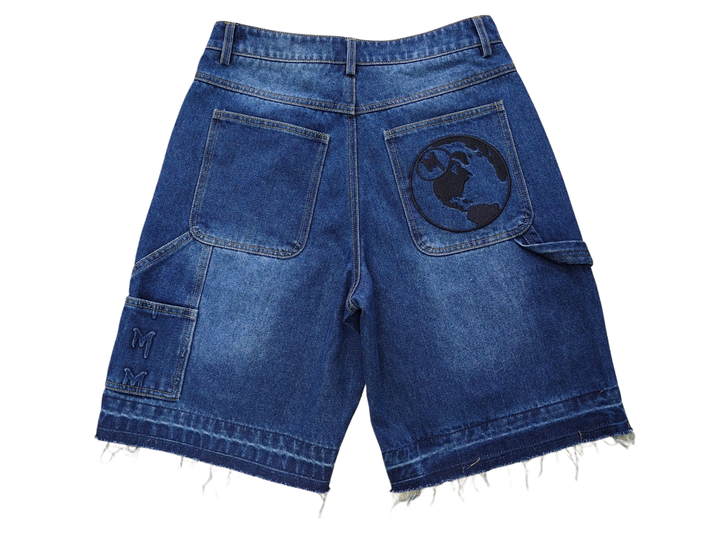 WORLDWIDE MISFITS JEAN SHORTS