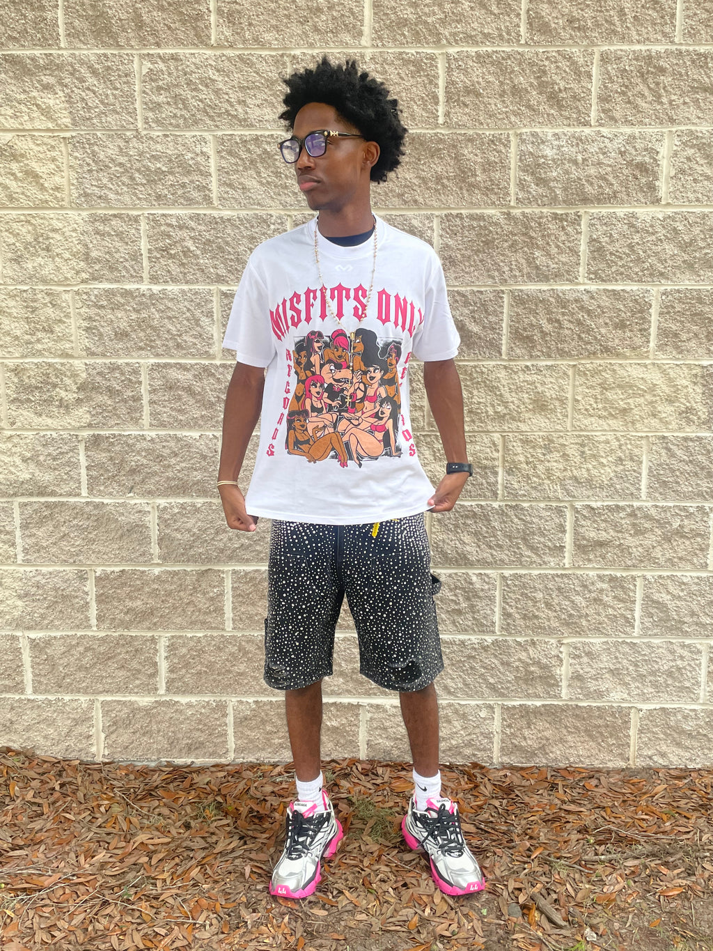 MISFITS ONLY RECORDS WHITE TEE
