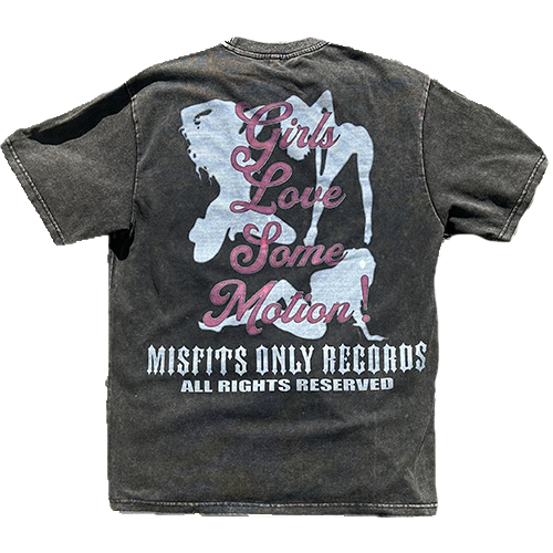 MISFITS ONLY RECORDS BLACK TEE