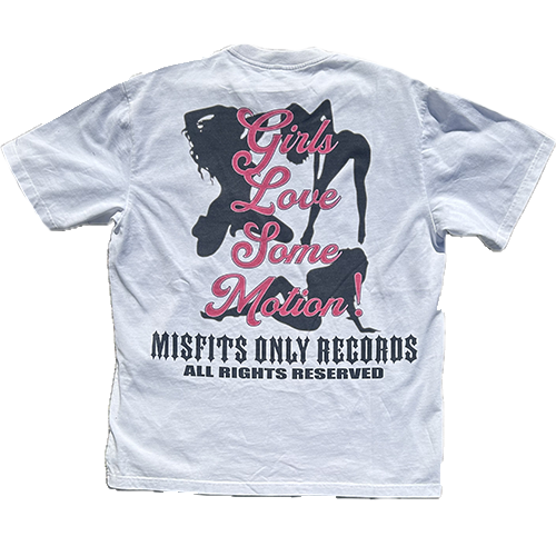 MISFITS ONLY RECORDS WHITE TEE